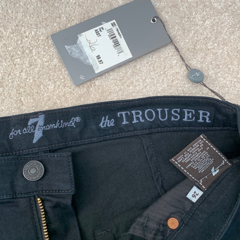 NWT 7 for all Mankind The Trouser Jeans